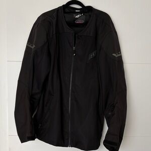 Women’s Fly Racing Black Mesh Motorcycle Riding Jacket with Armor
